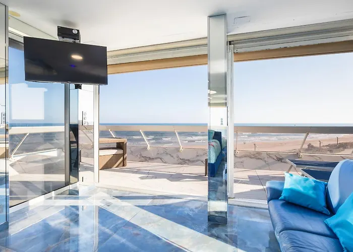 Elixir Heliopolis Frente Al Mar Con Gran Terraza Panorámica * Agde